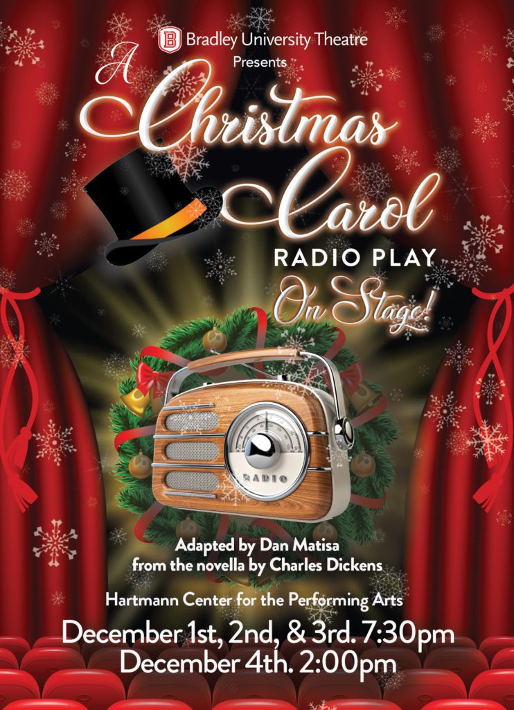 Bradley University Presents a Christmas Carol Radio Play-Onstage